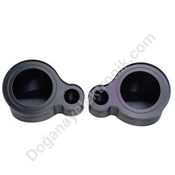 13 cm ABS Plastik Mid Tiz...